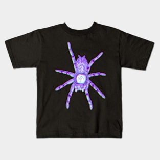 Tarantula Only “Vaporwave” V13 (Glitch) Kids T-Shirt